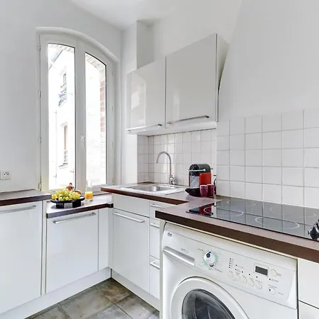 Serenty - Stylish 1br Steps From Le Marais & Montorgueil Appartamento Parigi